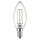 Philips LED Filament Leuchtmittel Kerze 2W = 25W E14 klar 250lm warmweiß 2700K