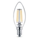 2 x Philips LED Filament Leuchtmittel Kerzen 4,3W = 40W...