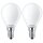 2 x Philips LED Leuchtmittel Classic Tropfen 4,3W = 40W E14 matt 470lm warmweiß 2700K