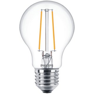 Philips LED Filament Leuchtmittel Birnenform 2,2W = 25W E27 klar 250lm warmweiß 2700K 