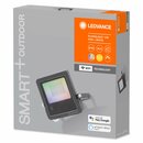 Ledvance LED Smart+ Fluter Outdoor Dunkelgrau IP65 10W 630lm RGBW 3000K App Google & Alexa WiFi