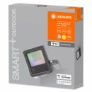 Ledvance LED Smart+ Fluter Outdoor Dunkelgrau IP65 20W 1260lm RGBW 3000K App Google & Alexa WiFi