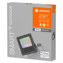 Ledvance LED Smart+ Fluter Outdoor Dunkelgrau IP65 30W 2190lm RGBW 3000K App Googel & Alexa WiFi