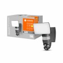 Ledvance LED Smart+ Außenleuchte Outdoor Dunkelgrau IP44 24W 1800lm 3000K mit Kamera App Google & Alexa WiFi