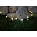 Ledvance LED Smart+ Gartenbeleuchtung Dots 3 x Erdspieß 1,5m Erweiterung IP65 0,7W 110lm RGB App Google & Alexa WiFi