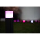 Ledvance LED Smart+ Gartenleuchte Stehleuchte Cube 50cm Dunkelgrau IP44 9,5W 450lm RGBW 3000K App Google & Alexa WiFi