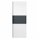 Ledvance LED Smart+ Außenwandleuchte Cube Updown Dunkelgrau IP44 13,5W 900lm RGBW 3000K App Google & Alexa WiFi