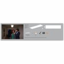 Ledvance LED Smart+ Panel Planon 120x30cm Weiß 40W 3300lm RGB 3000-6500K Frameless App Google & Alexa WiFi