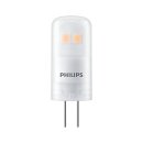 2 x Philips LED Leuchtmittel Stiftsockellampe 1W = 10W G4 matt 115lm warmweiß 2700K