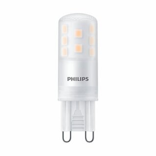 Philips LED Leuchtmittel Stiftsockellampe 2,6W = 25W G9 matt 300lm warmweiß 2700K DIMMBAR