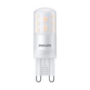 Philips LED Leuchtmittel Stiftsockellampe 2,6W = 25W G9 matt 300lm warmweiß 2700K DIMMBAR