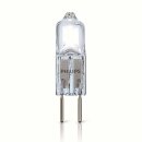 Philips Halogen Leuchtmittel Stiftsockellampe 25W = 35W GY6,35 klar 500lm warmweiß 3000K dimmbar