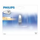 Philips Halogen Leuchtmittel Stiftsockellampe klar 7W = 10W G4 86lm warmweiß 2750K dimmbar
