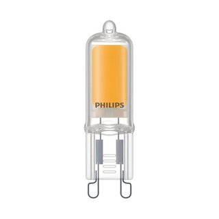 Philips LED Leuchtmittel Stiftsockellampe 2W = 25W G9 COB klar 200lm warmweiß 2700K