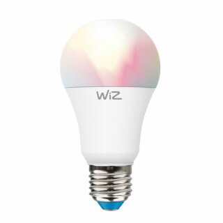 WiZ Smart LED Leuchtmittel Birnenform 9W = 60W E27 matt 810lm RGBW WiZapp Google Alexa WiFi