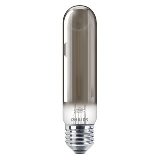 Philips LED Filament Leuchtmittel T32 Röhre 2,3W = 15W E27 Rauchglas smoky 136lm warmweiß 2700K