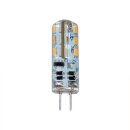 2 x LED Leuchtmittel Stiftsockel 1,5W = 15W G4 klar 12V 110lm warmweiß 2700K