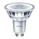 Philips LED Leuchtmittel Glas Reflektor 3,5W = 35W GU10 255lm warmweiß 2700K flood 36°