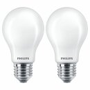 2 x Philips LED Leuchtmittel Birnenform A60 4,5W = 40W...