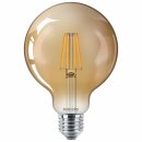 Philips LED Filament Leuchtmittel G95 Globe Vintage 4W =...