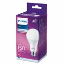Philips LED Leuchtmittel Birnenform A77 17,5W = 150W E27 matt 2500lm neutralweiß 4000K