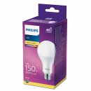 Philips LED Leuchtmittel Birnenform 19,5W = 150W E27 matt 2500lm warmweiß 2700K 150°