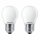 2 x Philips LED Leuchtmittel Tropfenform 4,3W = 40W E27 matt 470lm warmweiß 2700K