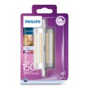 Philips LED Leuchtmittel 118mm Stab 17,5W = 150W R7s klar 2460lm neutralweiß 4000K DIMMBAR