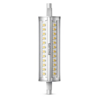 Philips LED Leuchtmittel Stabform 118mm 14W = 100W R7s klar 1600lm warmweiß 3000K DIMMBAR