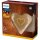 Philips LED Spiral Filament Leuchtmittel Herzform Vintage 2,3W = 12W E27 Gold 120lm extra warmweiß 2000K