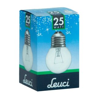 Leuci Glühbirne Tropfen 25W E27 klar Glühlampe Glühbirnen Glühlampen warmweiß dimmbar