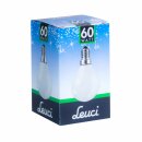 Leuci Glühbirne Tropfen 60W E14 matt Glühlampe...