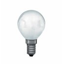 Leuci Glühbirne Tropfen 60W E14 matt Glühlampe P45 Kugel warmweiß dimmbar