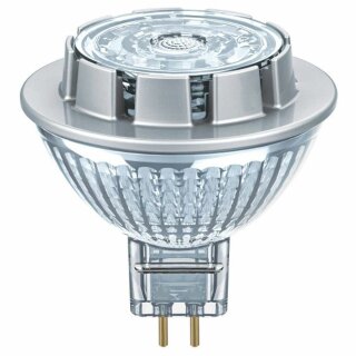 Osram LED Parathom Leuchtmittel MR16 Glas Reflektor 7,2W = 50W GU5,3 12V 621lm warmweiß 2700K 36°