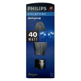 Philips Halogen Leuchtmittel Kerze 40W E14 matt 480lm warmweiß dimmbar