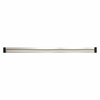 LivingArt LED Unterbauleuchte Lichtleiste Silber 50cm 7,5W 400lm warmweiß 3000K mit Sensor