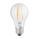 Osram LED Filament Leuchtmittel Birnenform A60 4W = 40W E27 klar 470lm neutralweiß 4000K Tageslichtsensor