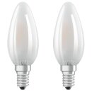 2 x Osram LED Filament Leuchtmittel Kerzen 4W = 40W E14...