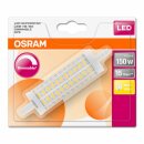 Osram LED Leuchtmittel 118mm Stab 17,5W = 150W R7s klar 2452lm warmweiß 2700K 360° DIMMBAR