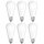 6 x Osram LED Leuchtmittel Star Classic Edison ST64 7W = 60W E27 matt 806lm warmweiß 2700K