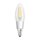 6 x Osram LED Filament Kerze 4,5W = 40W E14 klar 470lm warmweiß Glowdim 2200K - 2700K DIMMBAR