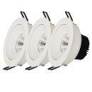 3 x Opple LED Einbauleuchte HRS Ava Weiß matt 6,5W...