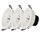 3 x Opple LED Einbauleuchte HRS Ava Weiß matt 6,5W 310lm warmweiß 2700K 30° DIMMBAR