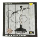 Brilliant Pendelleuchte Telma-With-Grille Schwarz...