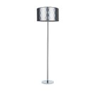 Spot-Light Stehleuchte Maxima Silber/Chrom/Transparent max. 60W E27 ohne Leuchtmittel