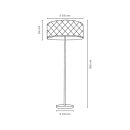 Spot-Light Stehleuchte Maxima Silber/Chrom/Transparent max. 60W E27 ohne Leuchtmittel