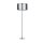 Spot-Light Stehleuchte Maxima Silber/Chrom/Transparent max. 60W E27 ohne Leuchtmittel