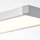 Brilliant LED Pendelleuchte Entrance Paneel Alu/Weiß 22W 2420lm warmweiß 3000K kürzbar EasyDim