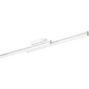 Brilliant LED Deckenleuchte Slim Metall Nickel 2-flammig 2 x 25W 5250lm warmweiß 3000K