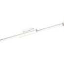 Brilliant LED Deckenleuchte Slim Metall Nickel 2-flammig 2 x 25W 5250lm warmweiß 3000K